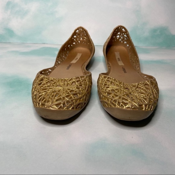 Melissa jelly gold flats - Picture 4 of 7